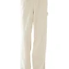 Outlet LES TIEN Jackson Puddle Carpenter Pant Ivory
