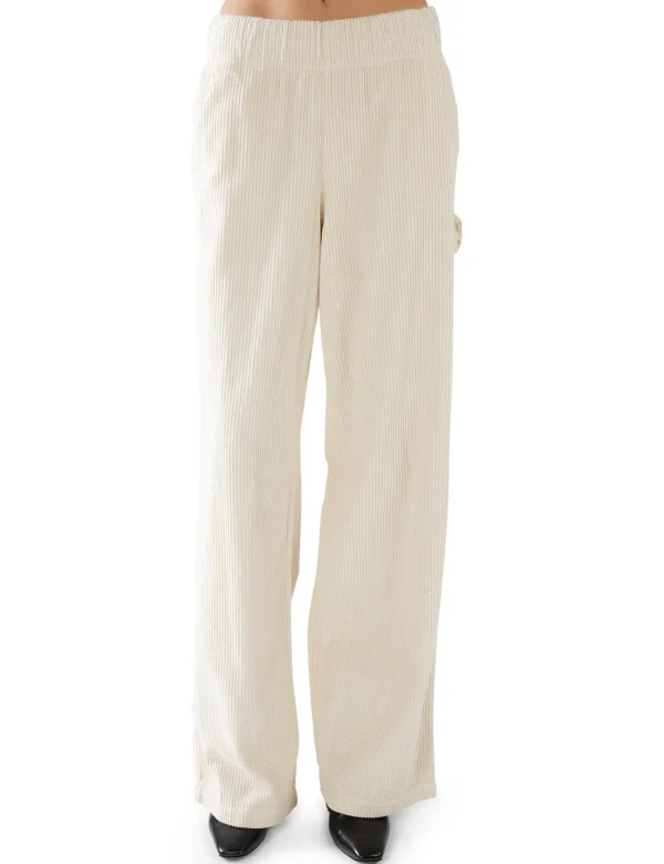Outlet LES TIEN Jackson Puddle Carpenter Pant Ivory