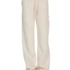 Discount LES TIEN Jackson Puddle Carpenter Pant Ivory