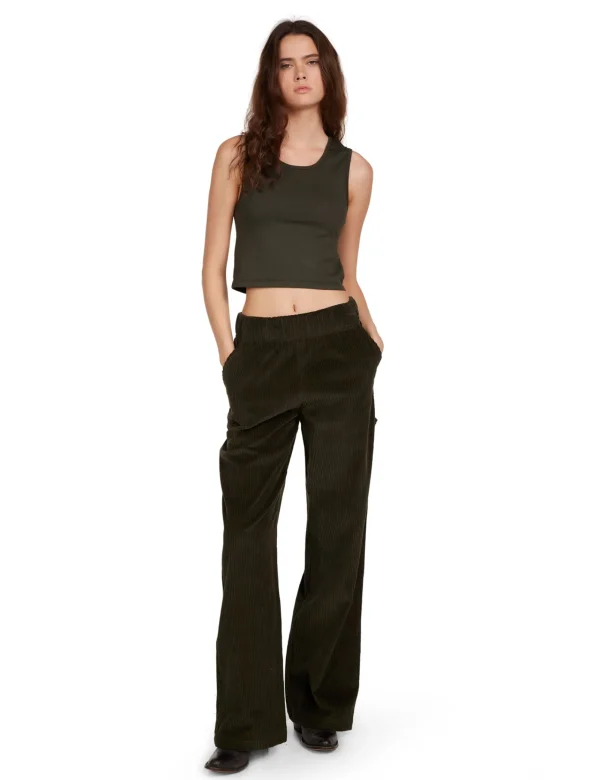 Fashion LES TIEN Jackson Puddle Carpenter Pant Forest