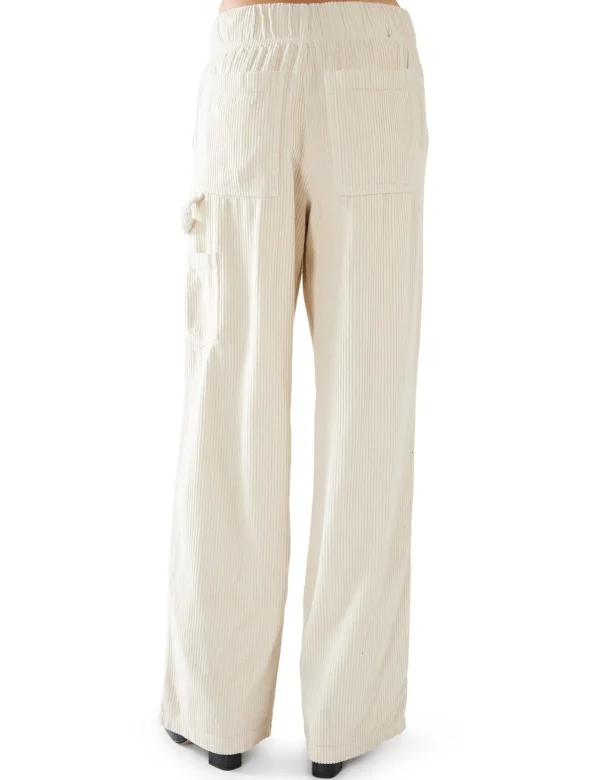 Outlet LES TIEN Jackson Puddle Carpenter Pant Ivory