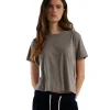 Fashion LES TIEN Jane Classic Tee Dove