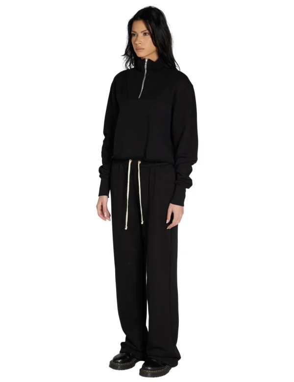 Discount LES TIEN Jill Puddle Pant Jet Black