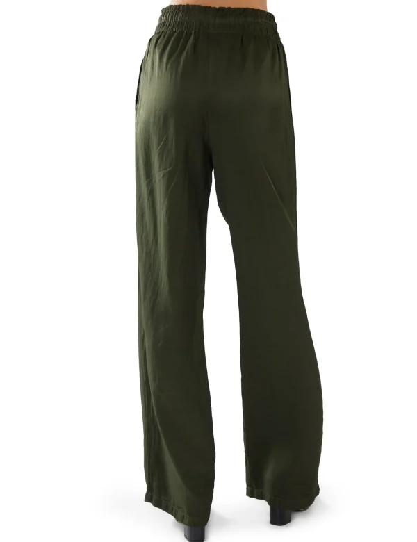 New LES TIEN Jill Puddle Pant Forest