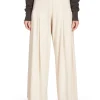 Hot LES TIEN Julia Pleated Palazzo Pant Ivory