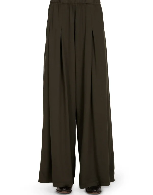 Hot LES TIEN Julia Pleated Palazzo Pant Forest