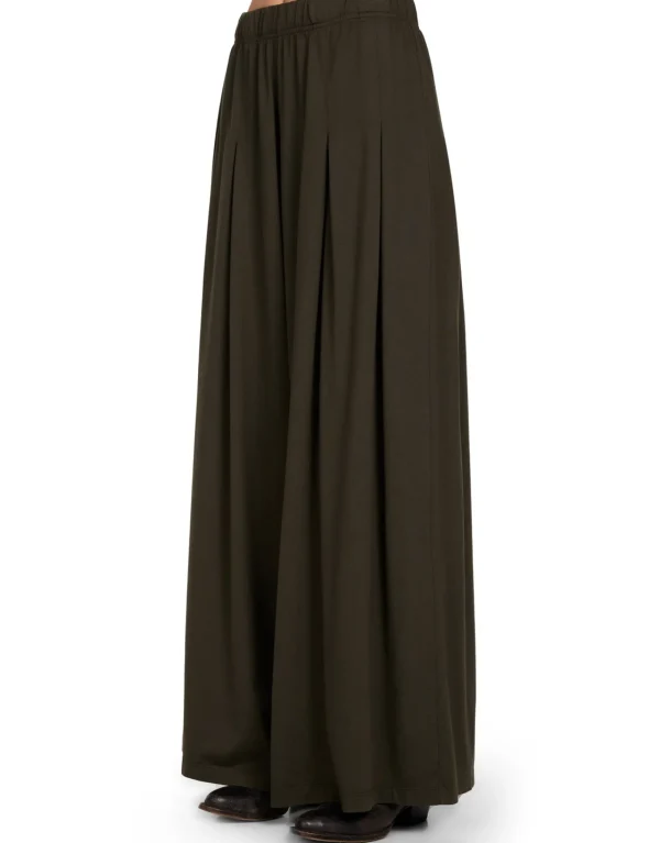 Hot LES TIEN Julia Pleated Palazzo Pant Forest