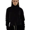 New LES TIEN Kathy Yacht Zip Up Jet Black