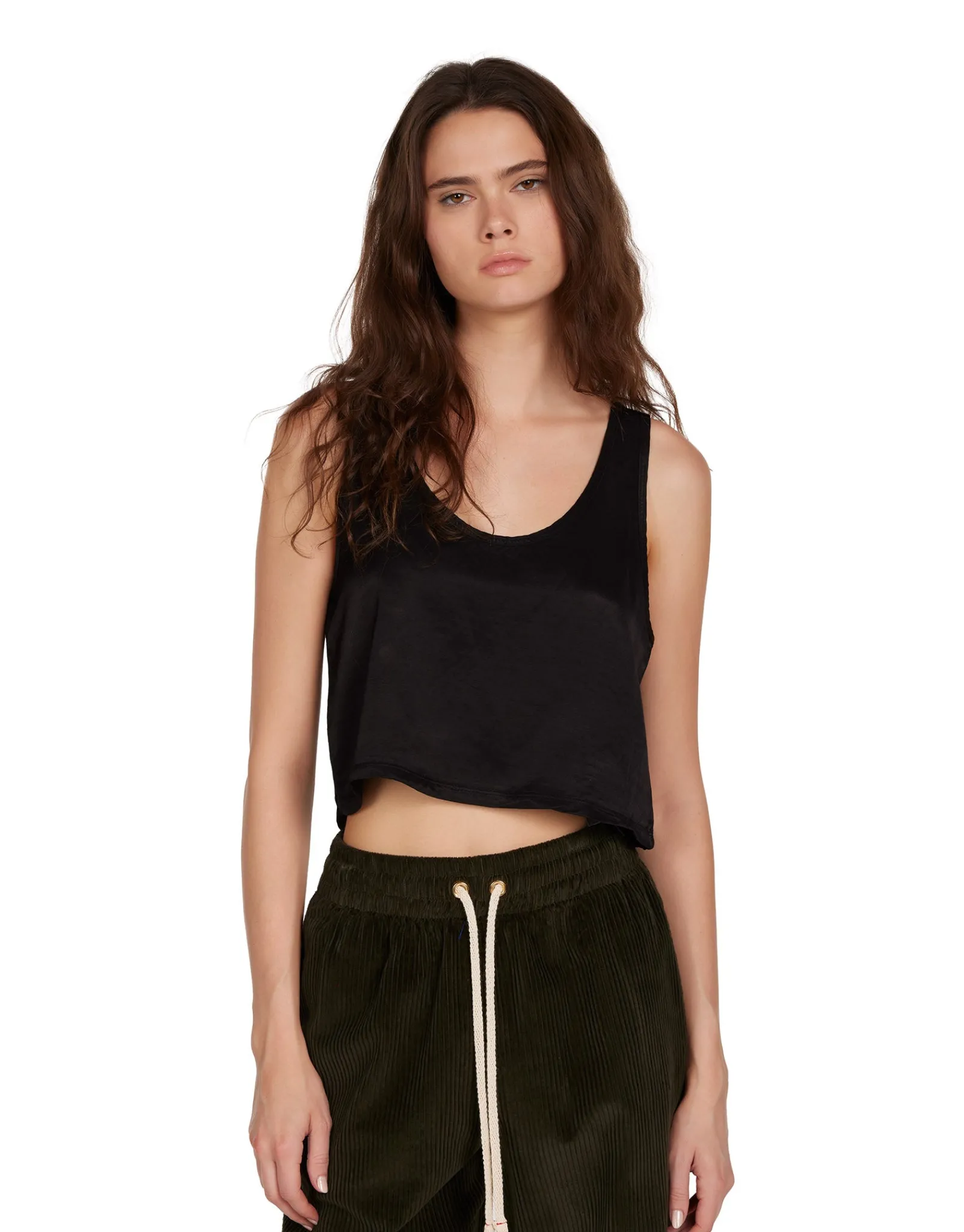 kerry_crop_tank_0-4.webp Clearance LES TIEN Kerry Crop Tank Jet Black