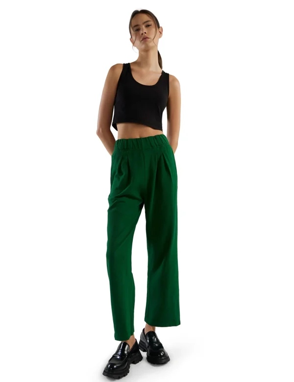 Best LES TIEN Kerry Crop Tank Jet Black
