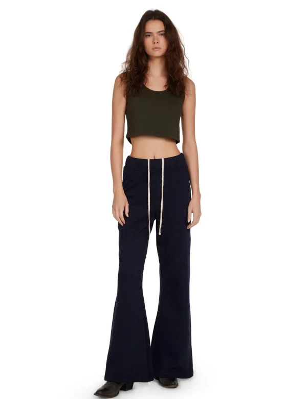 New LES TIEN Kerry Crop Tank Forest