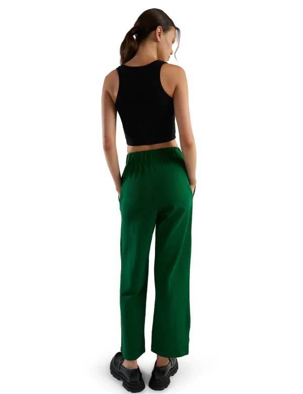 Best LES TIEN Kerry Crop Tank Jet Black