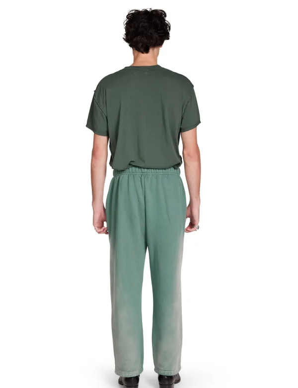 Outlet LES TIEN Lightweight Inside Out Tee Dark Moss