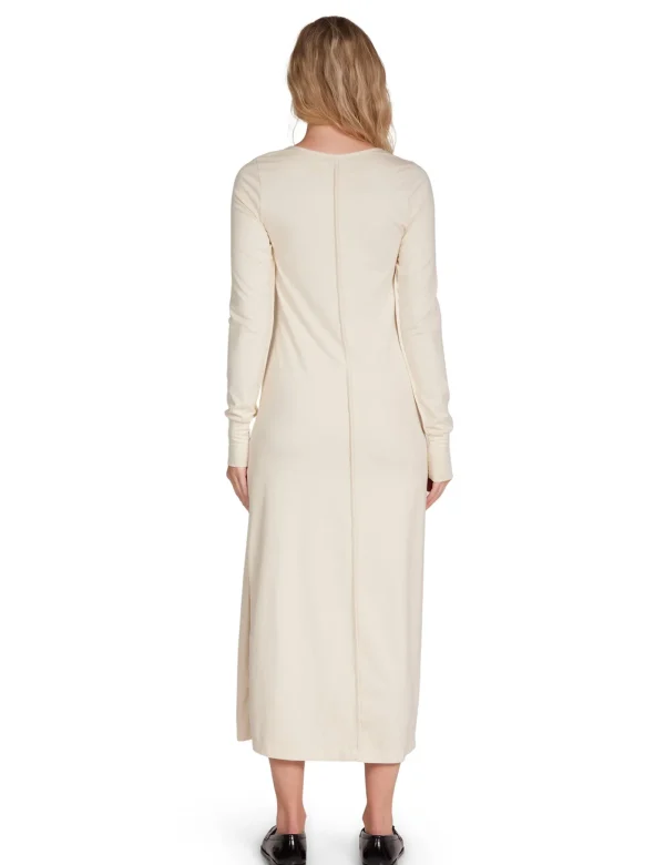 Discount LES TIEN Lily Long Sleeve Dress Ivory