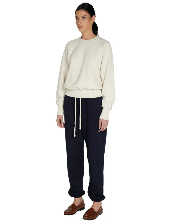 Sale LES TIEN Linda Classic Raglan Ivory