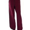 Online LES TIEN Olympia Scallop Pant Bordeaux