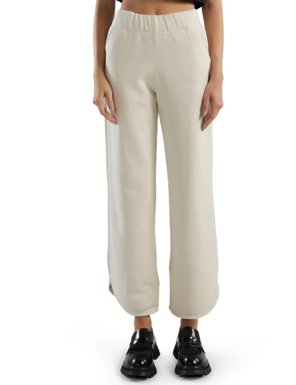 Clearance LES TIEN Olympia Scallop Pant Ivory