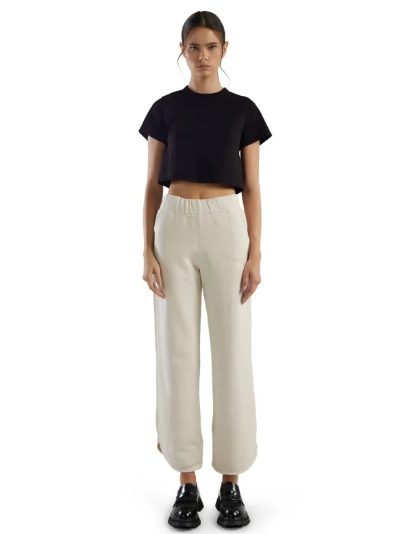 Clearance LES TIEN Olympia Scallop Pant Ivory