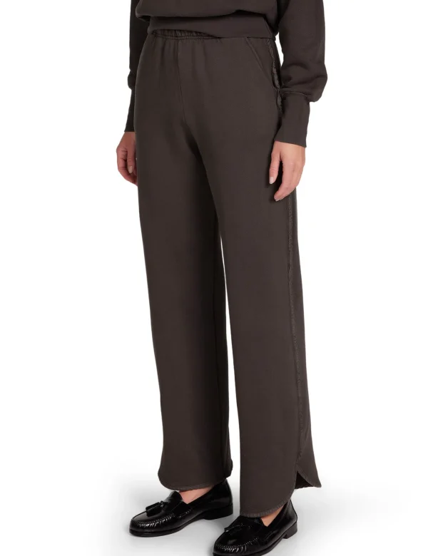 Hot LES TIEN Olympia Scallop Pant Vintage Black