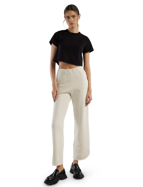 Clearance LES TIEN Olympia Scallop Pant Ivory