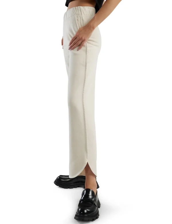 Clearance LES TIEN Olympia Scallop Pant Ivory