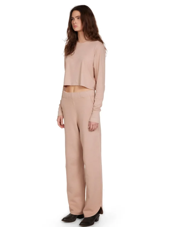 Fashion LES TIEN Olympia Scallop Pant Mauve