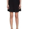 Online LES TIEN Paulina Box Pleat Tennis Skirt Jet Black
