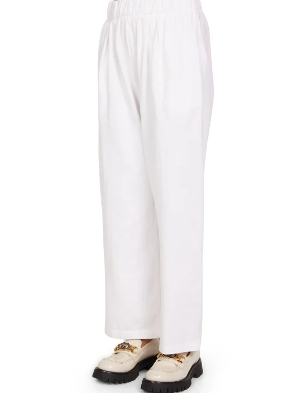 Discount LES TIEN Penny Pleat Front Pant White