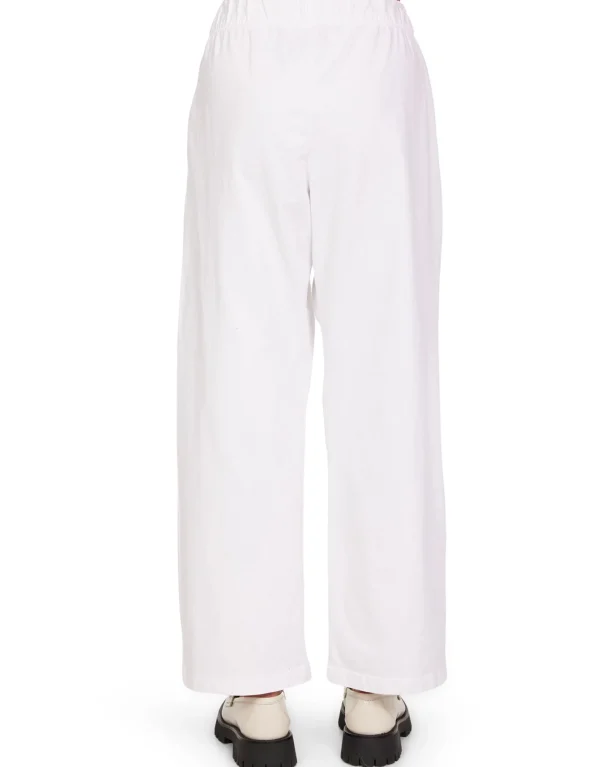 Discount LES TIEN Penny Pleat Front Pant White