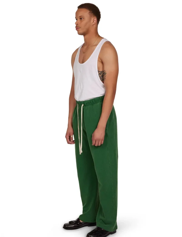 Hot LES TIEN Piqué Classic Pant Washed Verde