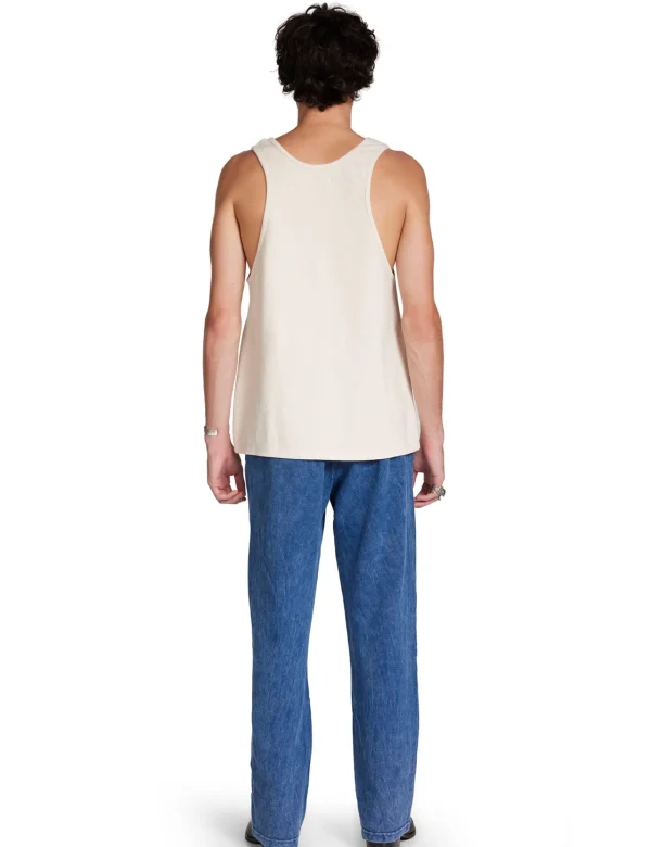 Sale LES TIEN Piqué Classic Pant Acid Blue Opal