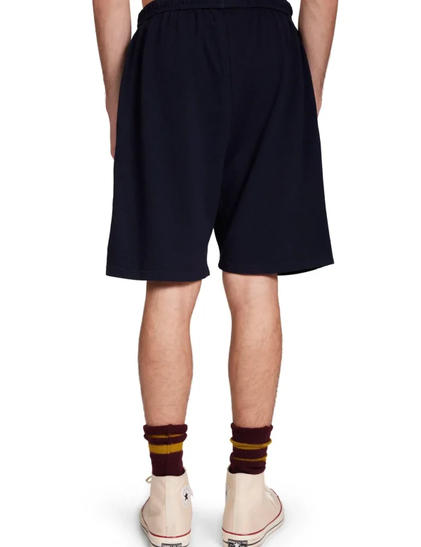 Best LES TIEN Piqué Invert Pocket Short Navy