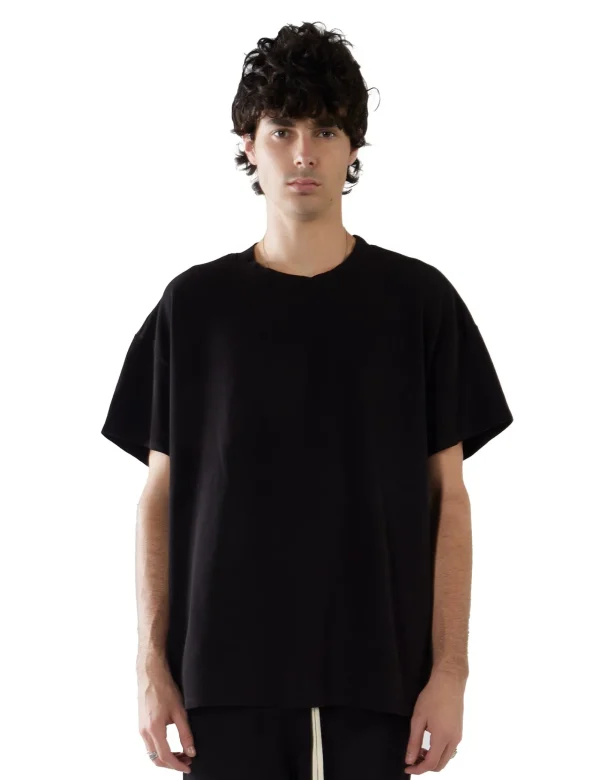 Best LES TIEN Piqué Oversized Tee Jet Black