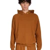 Sale LES TIEN Piqué Raglan Hoodie Sahara