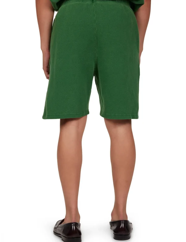 New LES TIEN Piqué Rider Short Washed Verde