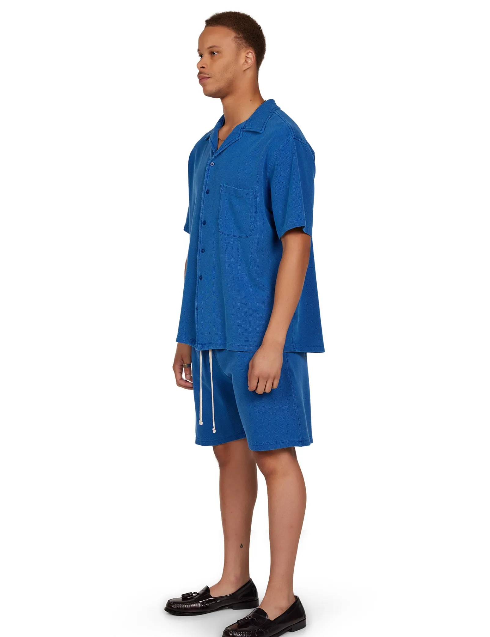 piqu_rider_short_4.webp Clearance LES TIEN Piqué Rider Short Washed Capri
