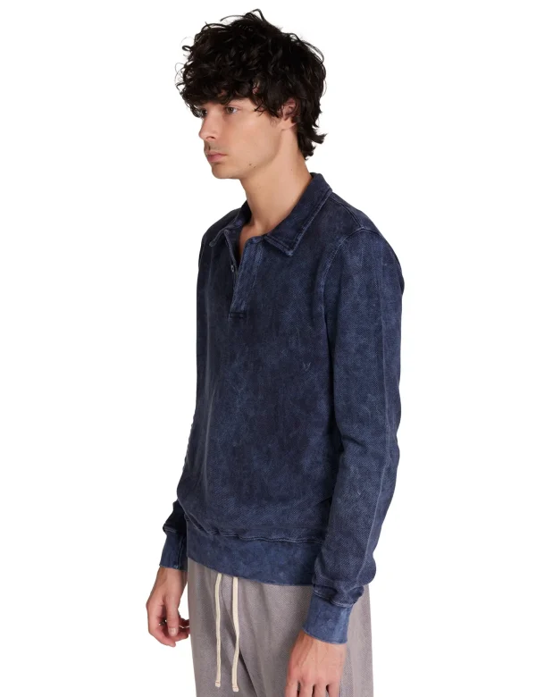 Hot LES TIEN Piqué Tennis Polo Acid Navy