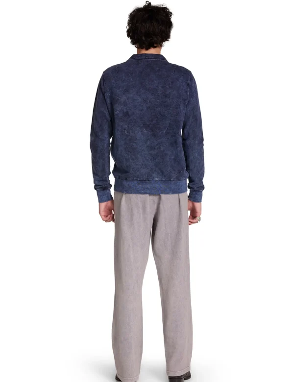 Hot LES TIEN Piqué Tennis Polo Acid Navy