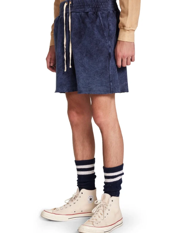 Outlet LES TIEN Piqué Yacht Short Acid Navy