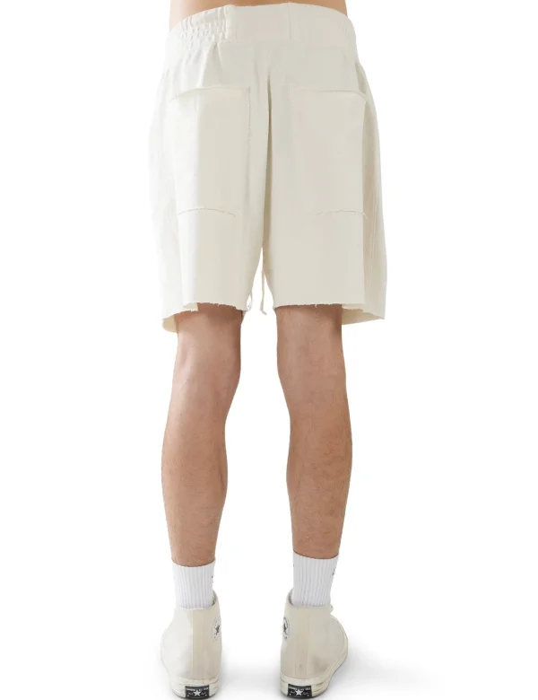 Fashion LES TIEN Piqué Yacht Short Ivory