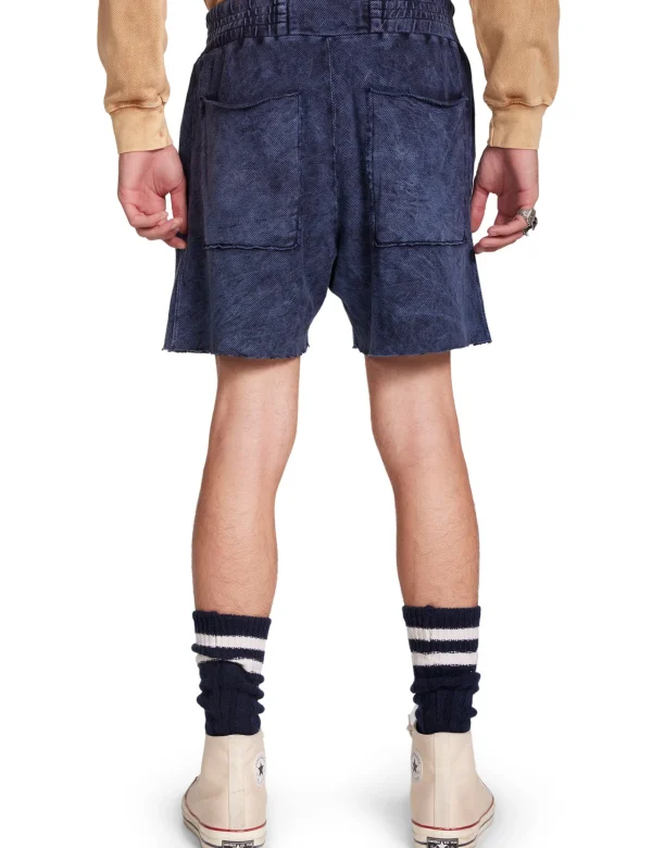 Outlet LES TIEN Piqué Yacht Short Acid Navy