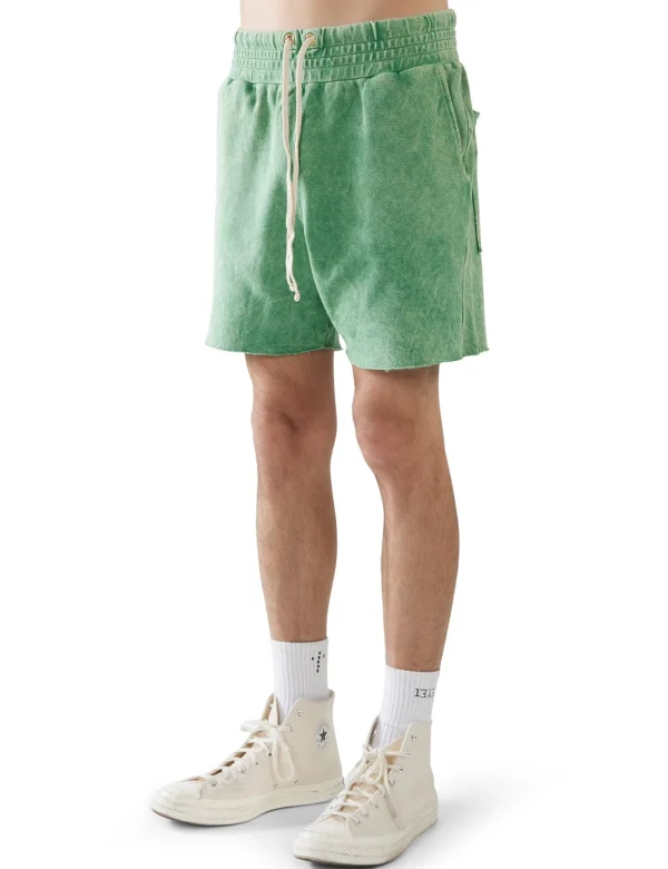 Online LES TIEN Piqué Yacht Short Acid Succulent