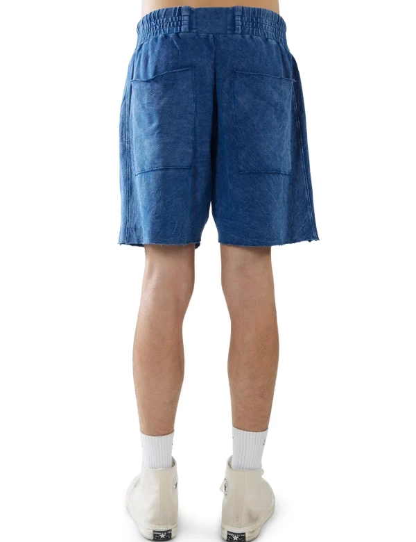 Sale LES TIEN Piqué Yacht Short Acid Blue Opal