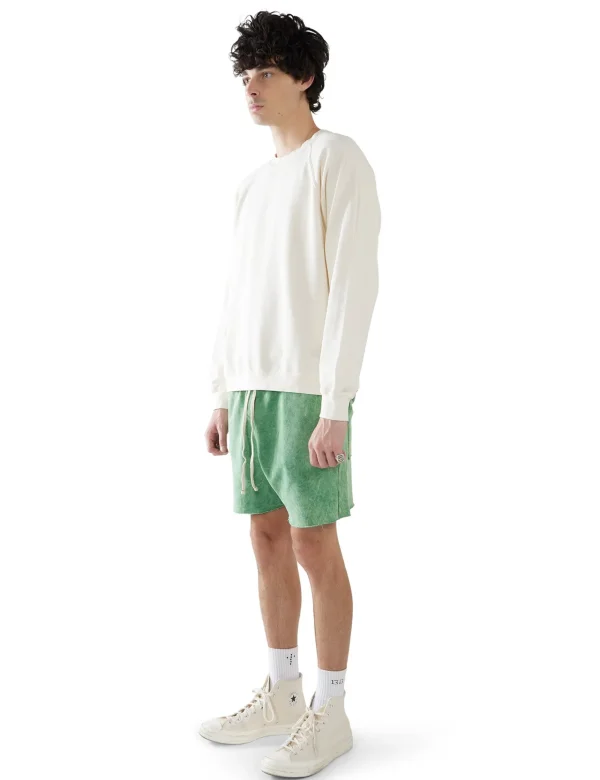 Online LES TIEN Piqué Yacht Short Acid Succulent