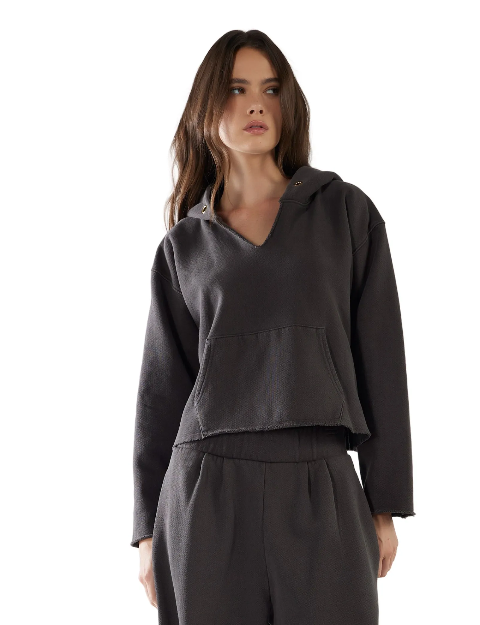 rachel_raw_crop_hoodie_0.webp Best LES TIEN Rachel Raw Crop Hoodie Vintage Black