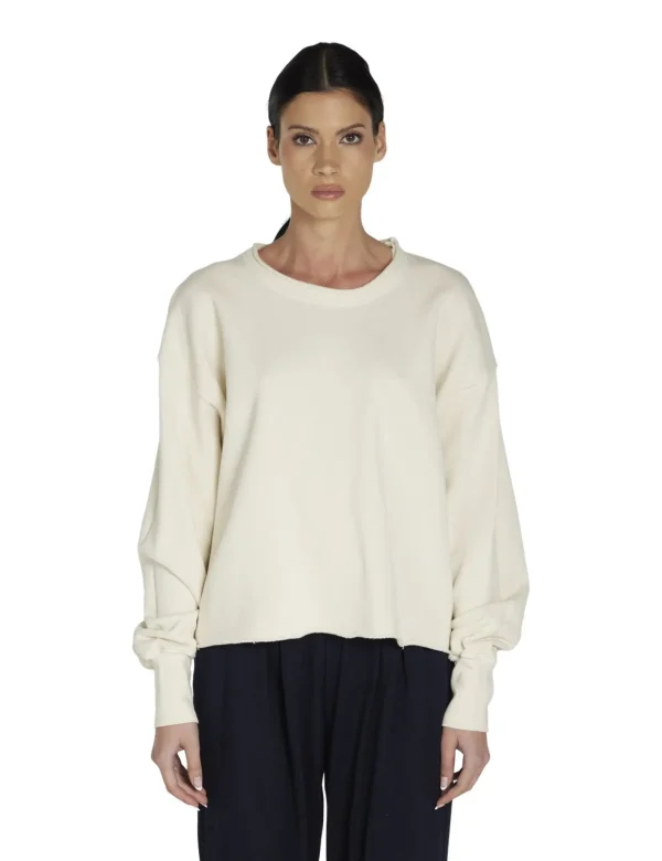 Online LES TIEN Riley Roll Neck Pullover Ivory