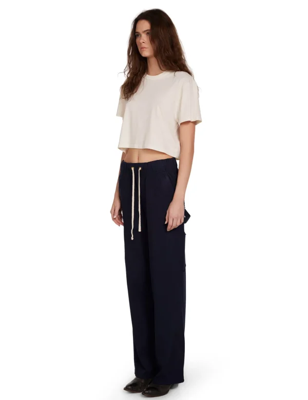Fashion LES TIEN Rose Classic Carpenter Pant Navy
