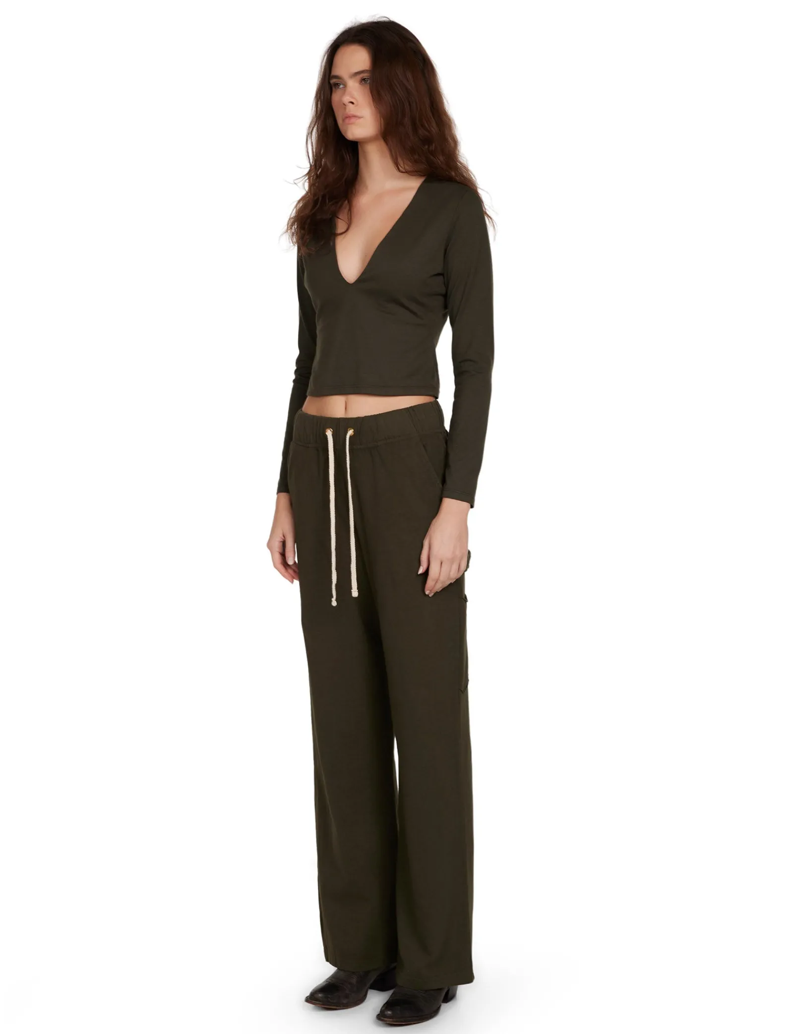 rose_classic_carpenter_pa_5.webp Hot LES TIEN Rose Classic Carpenter Pant Forest