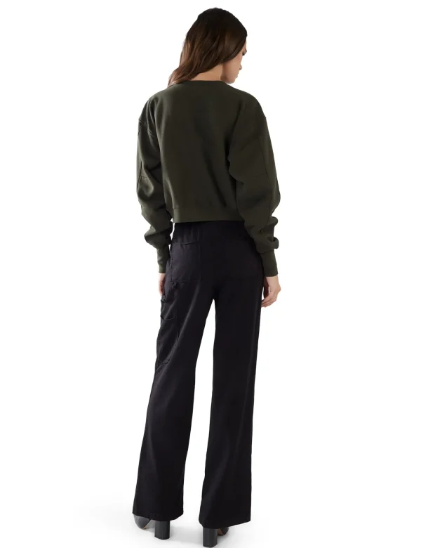 Hot LES TIEN Ryder Crop Crew Forest