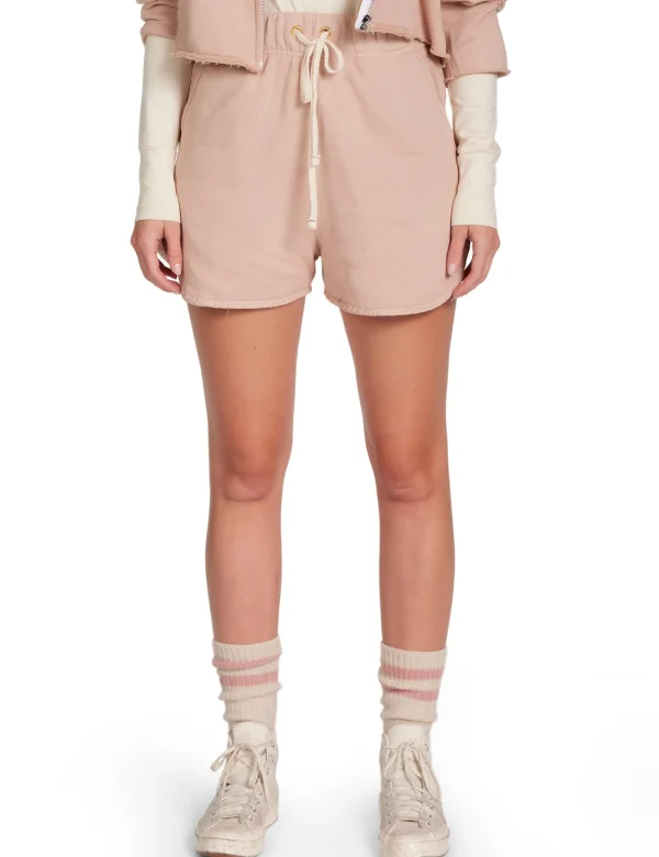 Clearance LES TIEN Serena Scallop Short Mauve